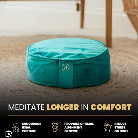 AJNA -Buckwheat Meditation Cushion  Yoga Pillow - Picture 11 of 12
